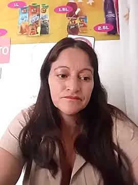 Salome-moon — totally naked in front of a friend, she